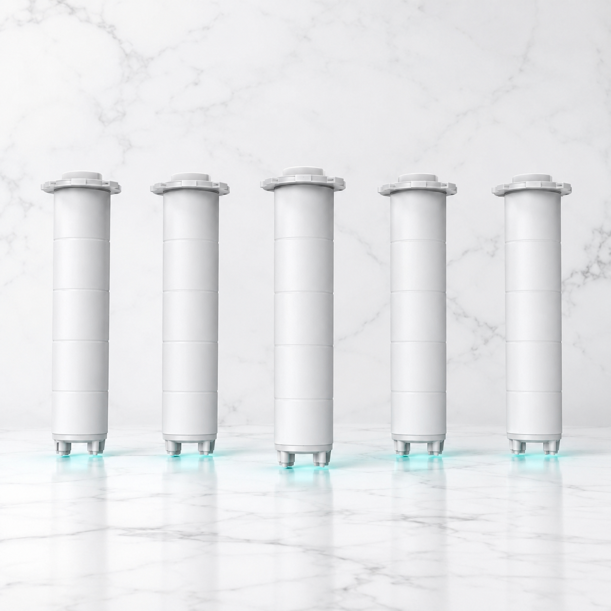Aquveil™ 2 Soffioni Doccia Filtrante