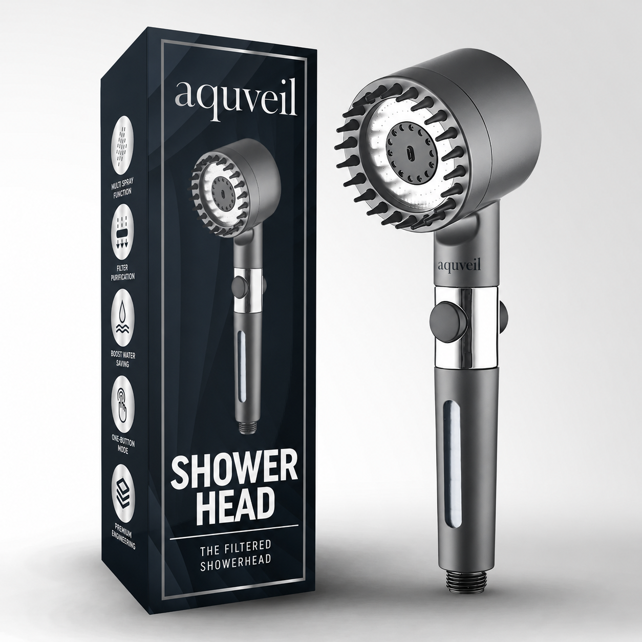 Aquveil Filtered Showerhead™